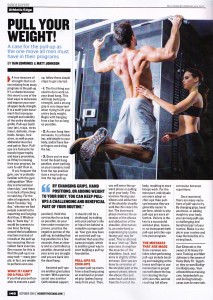 Pull Your Weight, Inside Fitness Article, October 2016